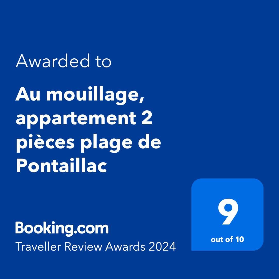 Au Mouillage, Appartement 2 Pieces Plage De Pontaillac Vaux-sur-Mer Ruang foto